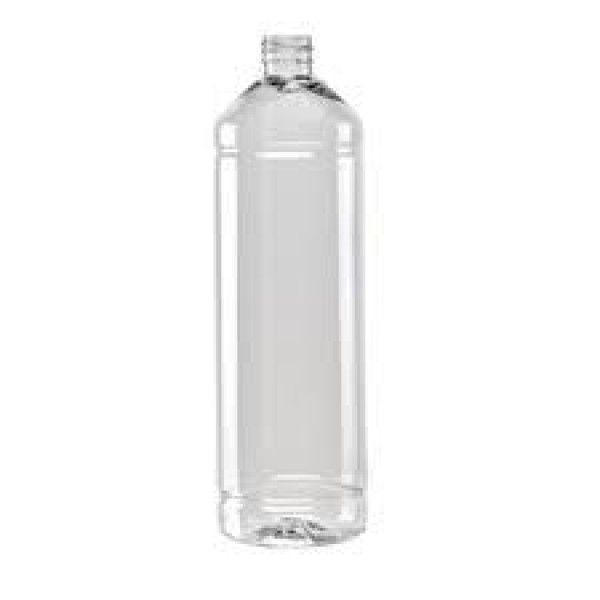 1 LİTRE KAPAKLI SİLİNDİR TİPİ PET-PLASTİK ŞİŞE//112 Lİ PAKETTE
