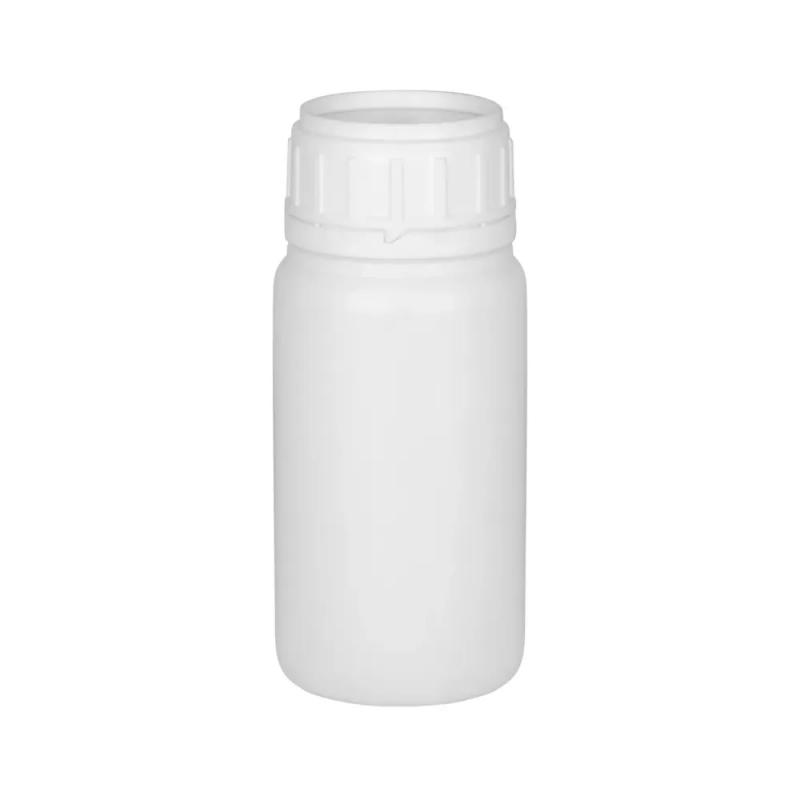 250 cc Zirai İlaç Kilitli Beyaz Polietilen Şişe-50 ADET