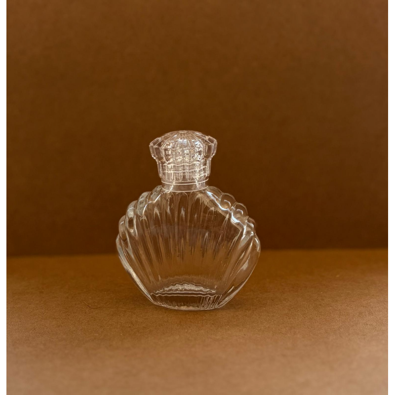 50 Cc. İstiridye Kristal Kapaklı Kolonya Şişesi