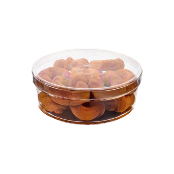 700 cc Yuvarlak Plastik Kutu - 100 Adet