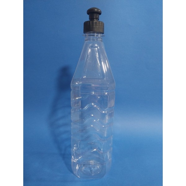 750 CC KARE PLASTİK-PET ŞİŞE-PUSH-PULL KAPAKLI 171 Lİ PAKETTE