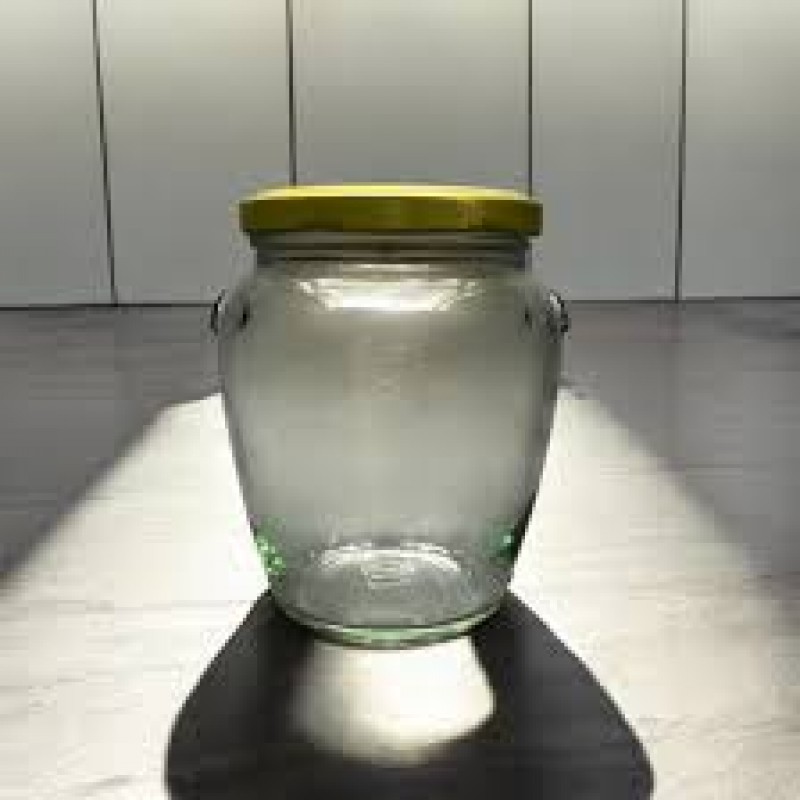 580 CC AMPHORA CAM KAVANOZ GOLD KAPAKLI / 30 LU PAKETTE