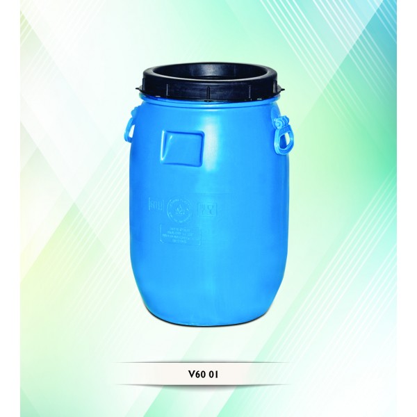 60 LT Vidalı Bidon-İÇİ MAVİ
