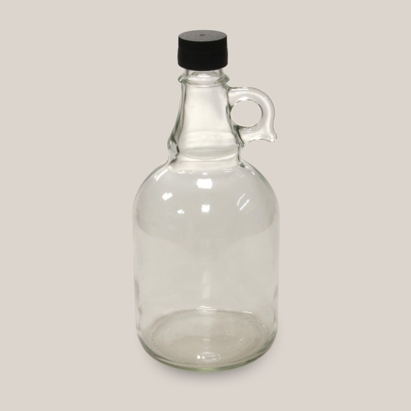 1 litre kulplu yağ şişesi kapaklı