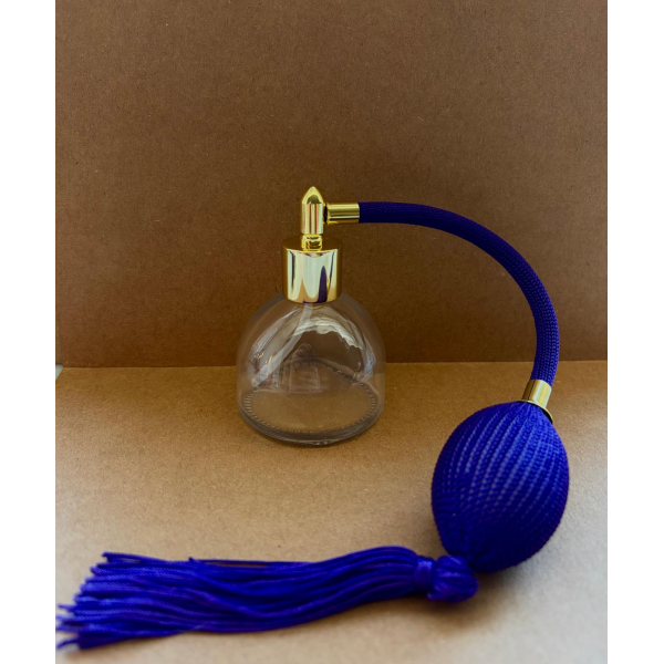 50 cc Mavi POMPALI LÜX KOLONYA ŞİŞESİ