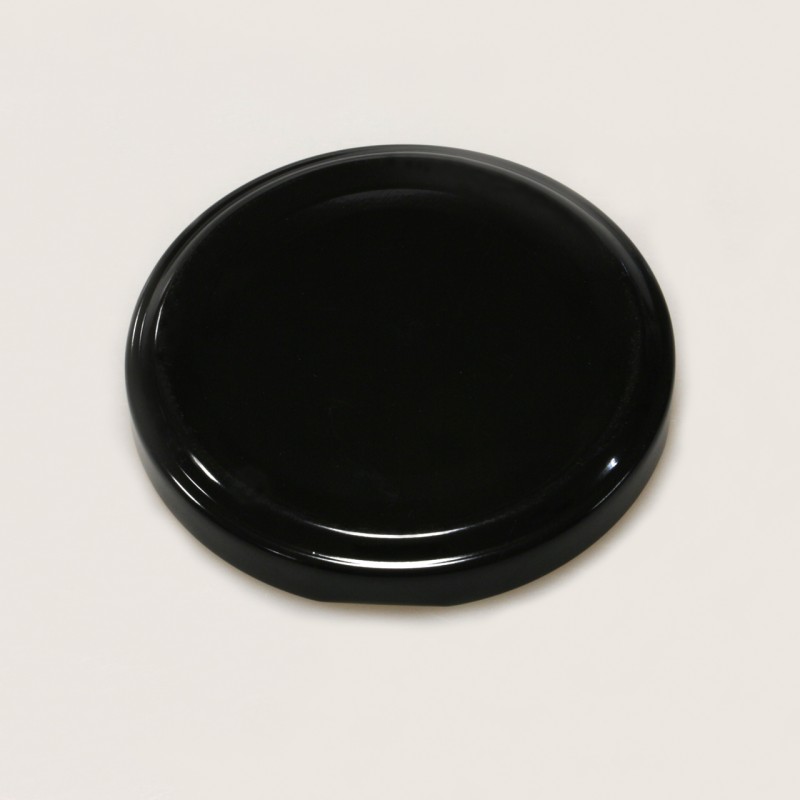 66 mm Siyah Cam Kavanoz Kapağı