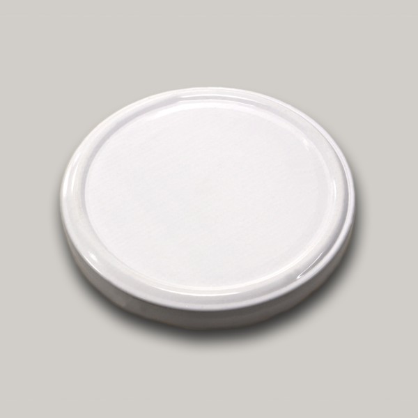63 mm Beyaz Cam Kavanoz Kapağı
