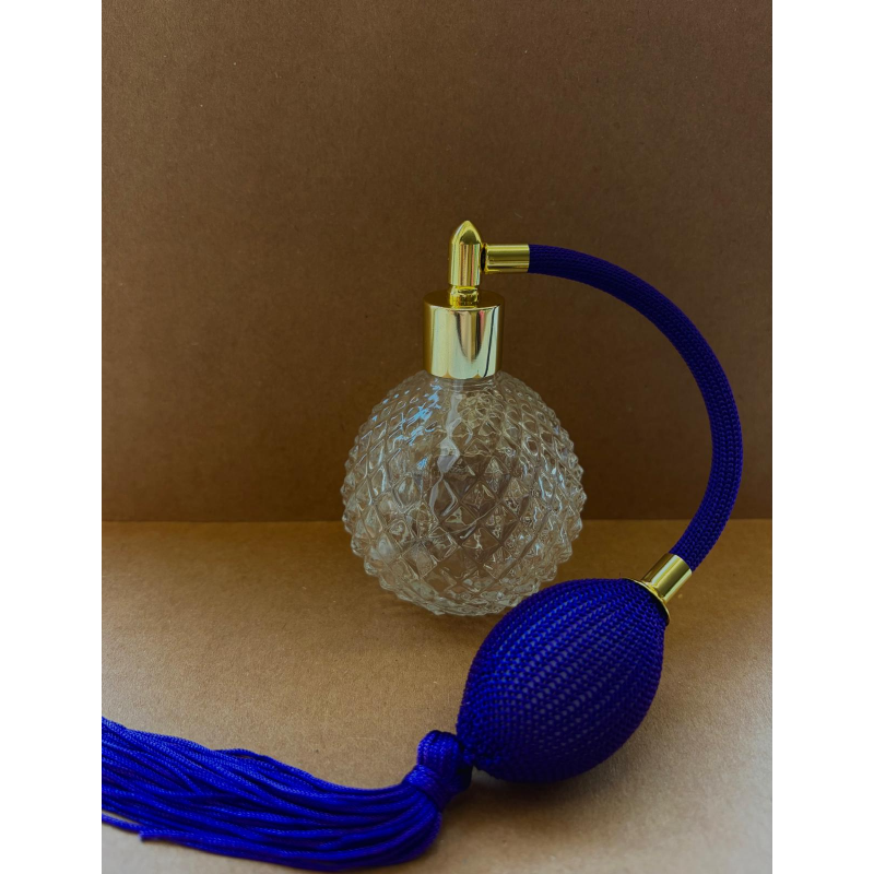 100 cc Mavi POMPALI LÜX KOLONYA ŞİŞESİ