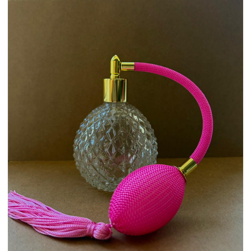 100 cc Pembe POMPALI LÜX KOLONYA ŞİŞESİ