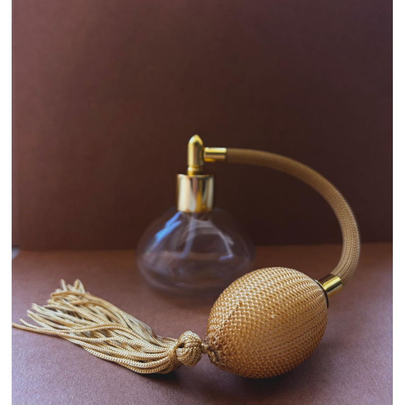 50 cc Sarı POMPALI Basık LÜX KOLONYA ŞİŞESİ